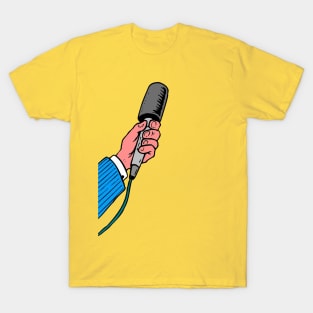 YouTuber Microphone Design T-Shirt